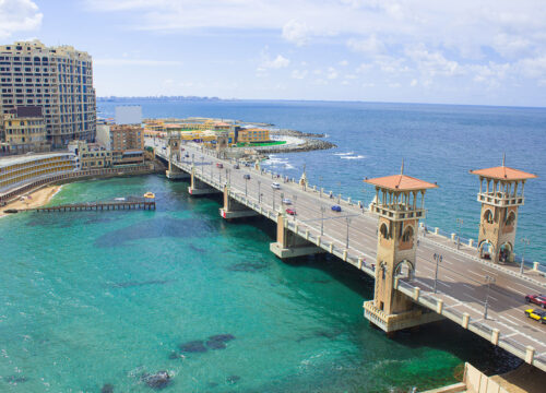 Alexandria Stadtrundfahrt von Alexandria Hafen