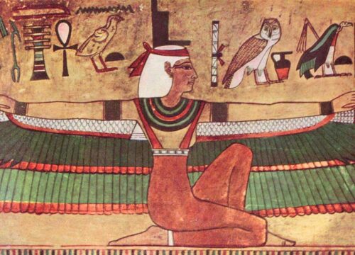 Isis die mächtige Göttin der Magie Götter von ägypten im alten Ägypten