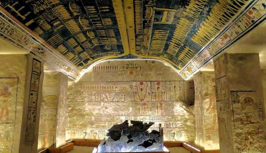 Das Grab von Sethos I eines der berühmtesten Gräber im Tal der Könige