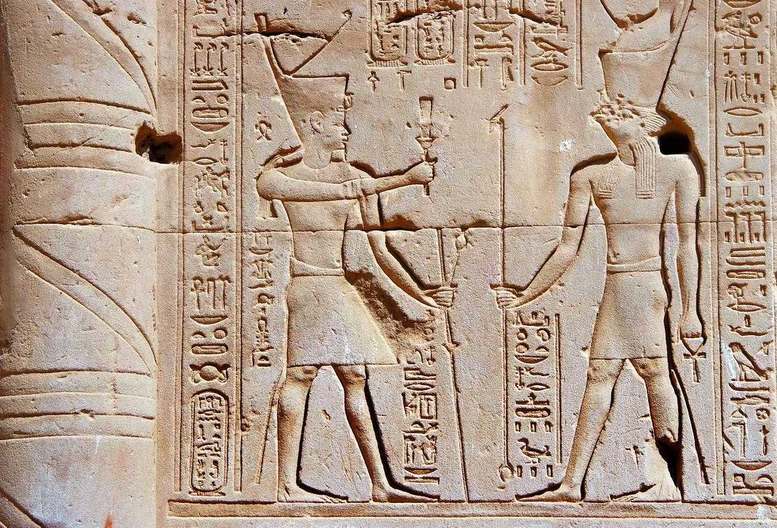 Die Mythologie von Horus und Seth Götter des alten Ägyptens