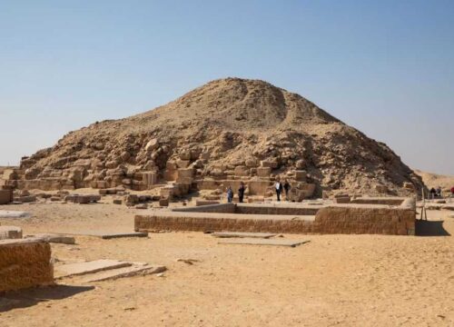 Die Pyramide von Unas Sakkaras verborgene Schatzkammer