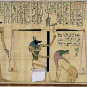 Anubis der ägyptische Gott der Mumifizierung im Fokus