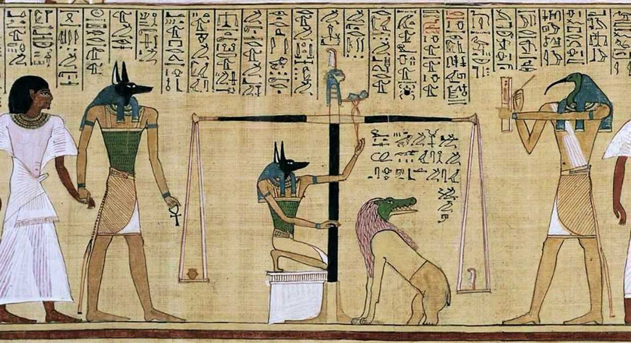 Anubis der ägyptische Gott der Mumifizierung im Fokus
