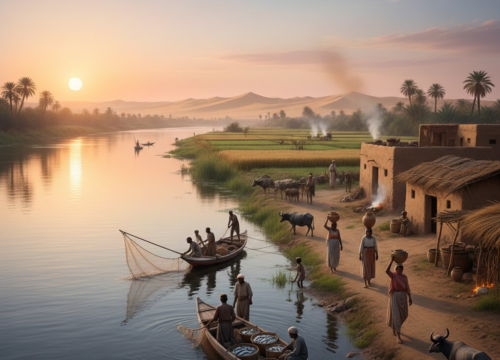 Leben entlang des Nils – Alltag, Arbeit und Beobachtungen fernab der Tempelanlagen