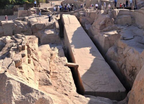Der unvollendete Obelisk Geschichte und Bedeutung in Assuan