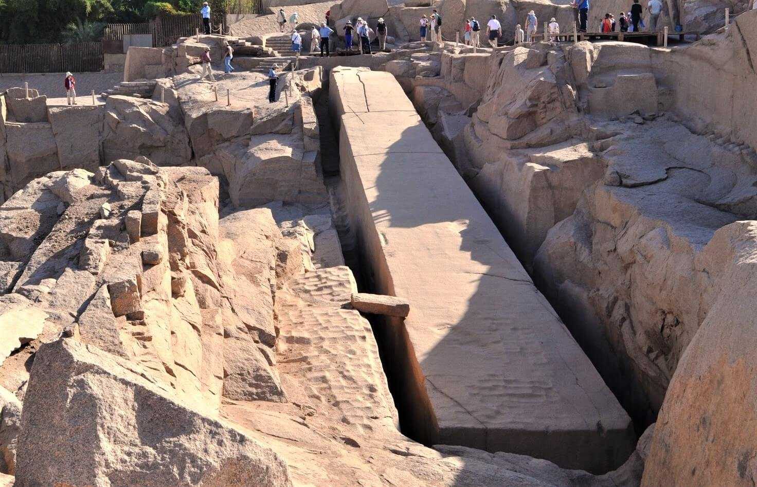 Der unvollendete Obelisk Geschichte und Bedeutung in Assuan