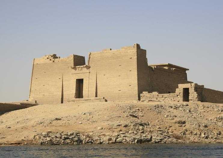 Die Nubische Tempel am Nassersee Kalabscha Geschichte